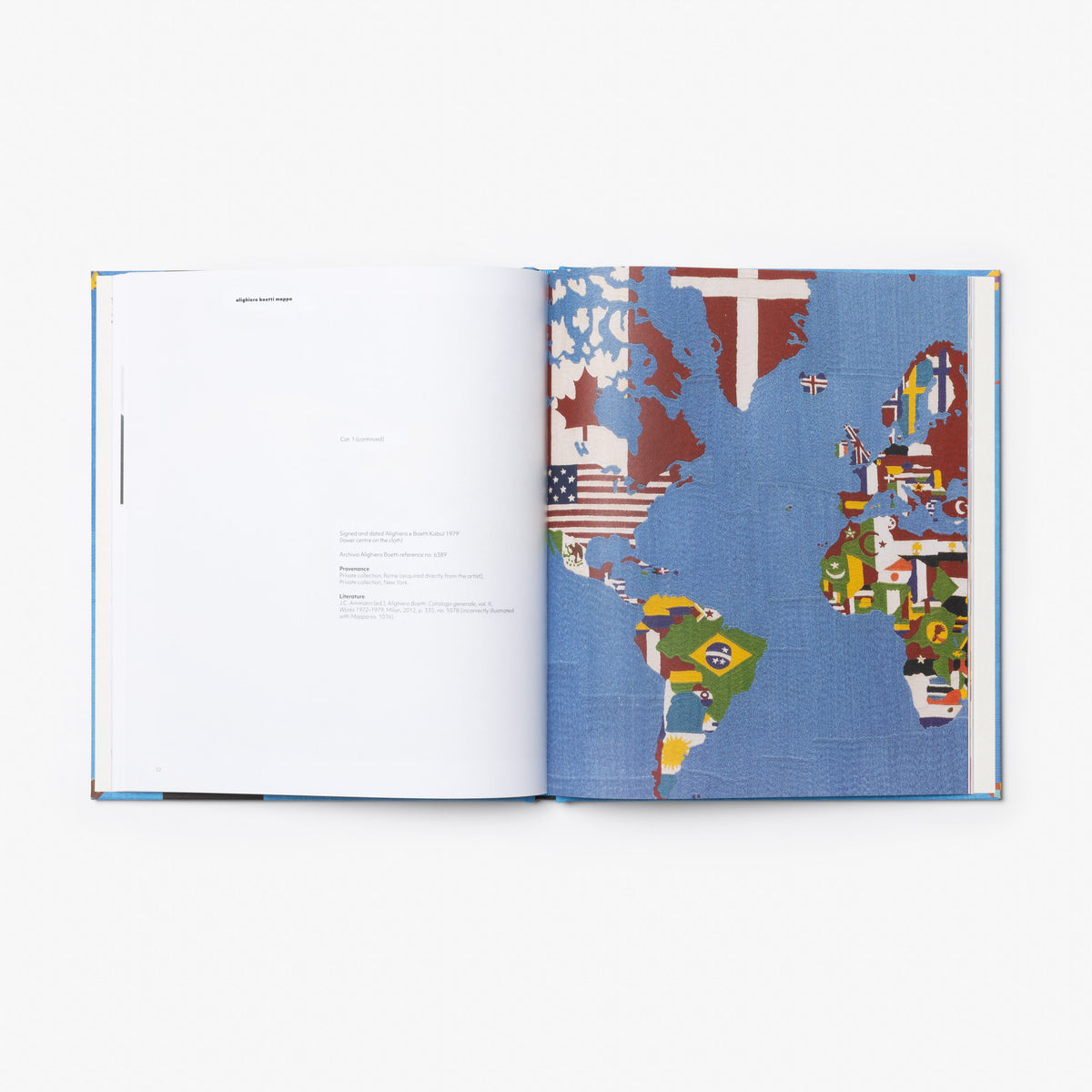 Alighiero Boetti Mappa